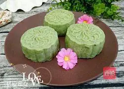 Illustration of how to make jade mooncakes 14
