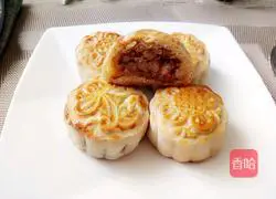 Illustration of how to make mooncakes 19