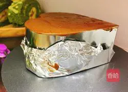 Illustration of how to make matcha chocolate mousse 15