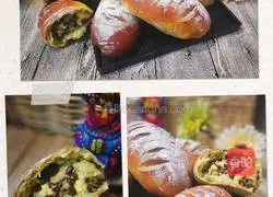 Illustration of how to make Custard Honey Beans and Soft Europeans 1