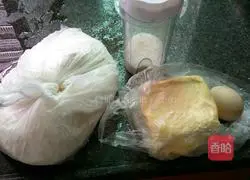 Illustration of how to make milk cookies 1