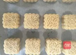 Cranberry Coconut Paste Illustration of how to make moon cakes 7