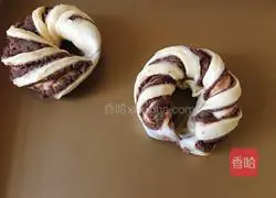 Illustration of how to make bean paste bread 14