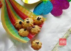 Mulberry sauce butter song Illustration of how to make strange biscuits 14