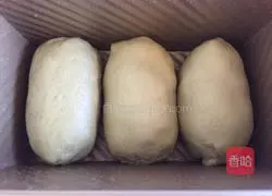 Illustration of how to make matcha honey bean toast 12