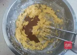 Illustration of how to make coffee bean cookies 5