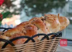 Direct Method Super Soft Honey Bean Braided Bread Recipe Illustration 14