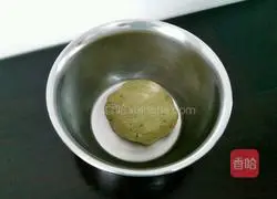 Illustration of making matcha cookies 7