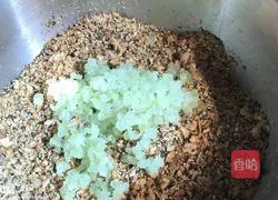 Illustration of how to make Wuren mooncake fillings 4