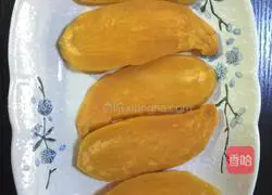 Illustration of how to make sweet potato toast 2