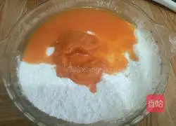 Illustration of how to make carrot snow-skin mooncakes 2