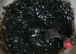 Black Sesame Purple Illustration of how to make potato biscuits 3