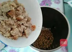 Illustration of how to make sweet mooncake soy milk 4