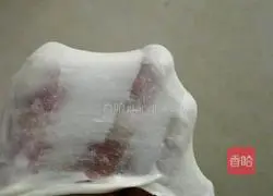 Illustration of how to make bean paste bread rolls 3