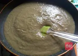 # mooncake filling # Illustration of how to make mung bean paste 5