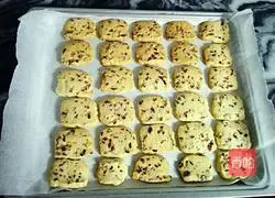 Illustration of how to make cranberry cookies 11