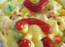 Colorful Toast Garden Recipe Illustration 8