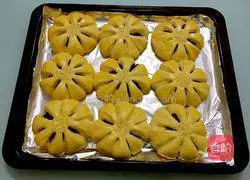 Illustration of making bean paste fancy bread 20