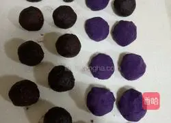 Illustration of how to make egg yolk cake (moon cake) 9