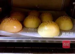 Illustration of making homemade hamburger buns 12