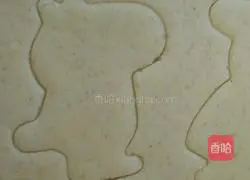 Illustration of how to make cartoon cookies 8