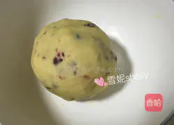 Illustration of how to make cranberry cookies 3