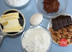 Illustration of how to make chocolate cookies 1