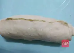 Illustration of how to make chives and meat floss toast 11