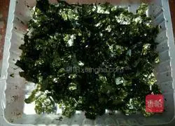 Illustration of how to make seaweed cookies 2