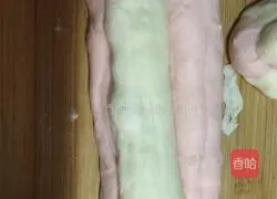 Chocolate two-color toast recipe 8