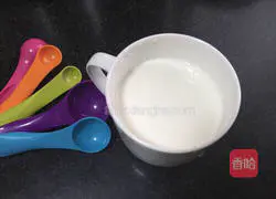 Illustration of how to make hot chocolate drinks 1
