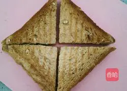 Illustration of how to make jam toast 13