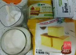 Illustration of how to make cream cheese biscuits 1