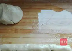 Illustration of how to make black rice stuffed mooncakes 11