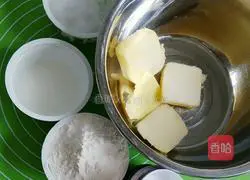 Illustration of how to make mulberry sauce butter cookies 1