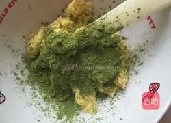 Illustration of how to make cocoa cookies and matcha cookies 7