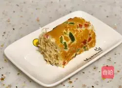 Illustration of how to make chive and meat floss rolls 20