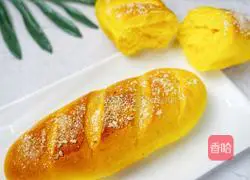 Illustration of how to make pumpkin and coconut breadsticks 12