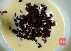 Illustration of how to make cranberry cookies 6
