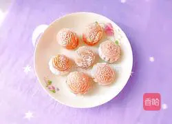 Illustration of how to make dragon fruit snow-skin mooncakes 19