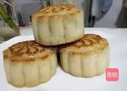 Illustration of how to make Wuren Cantonese mooncakes 13