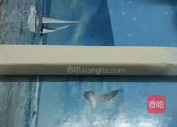 Illustration of how to make shredded coconut cookies 8