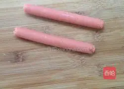 Illustration of how to make toasted ham and love fried eggs 1