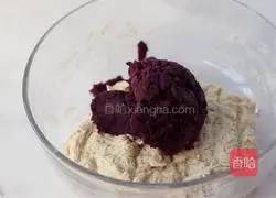 Illustration of how to make purple sweet potato buns 5
