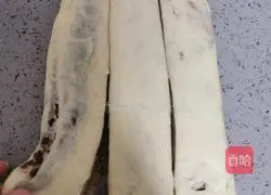 Illustration of how to make bean paste marble toast 18