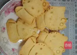 Illustration of how to make whole wheat cartoon biscuits 7
