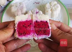 Yam and Fruit Mooncake Recipe Illustration 15