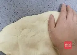 Illustration of how to make bean paste marble toast 8