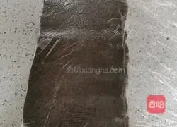 Illustration of how to make marble toast with bean paste 10