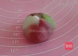 Illustration of how to make four-color snowskin mooncakes 7